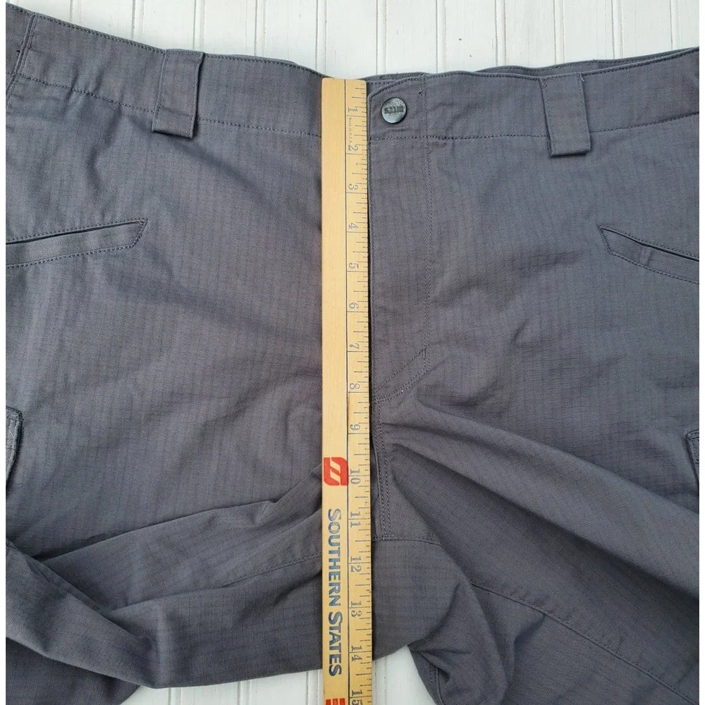 511 Tactical Stryke Shorts Mens 40 Gray Flex-Tac Ripstop Cargo Utility 73327-092